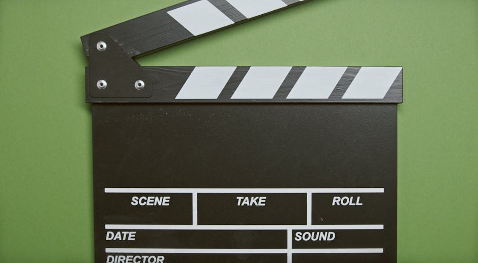 Film clapperboard representing Toronto film and TV industry