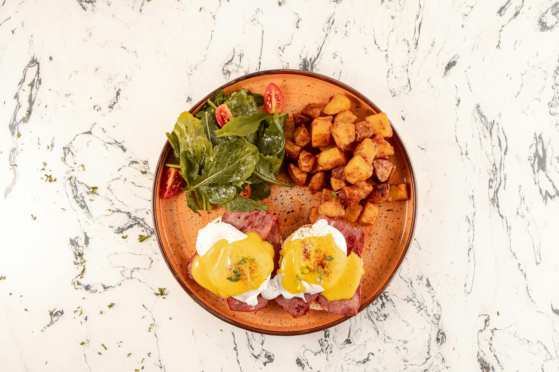 Weekend brunch spread with pastries and coffee