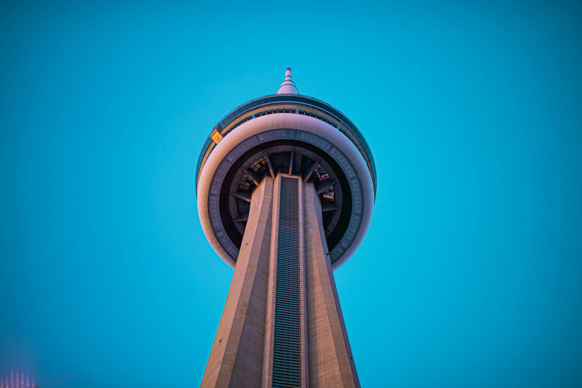 CN Tower Toronto bucket list view from below