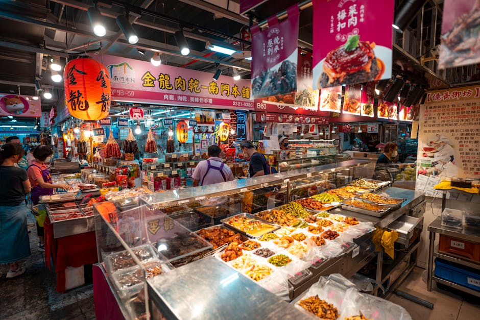 Diverse international food and cuisine representing Toronto's multicultural dining scene