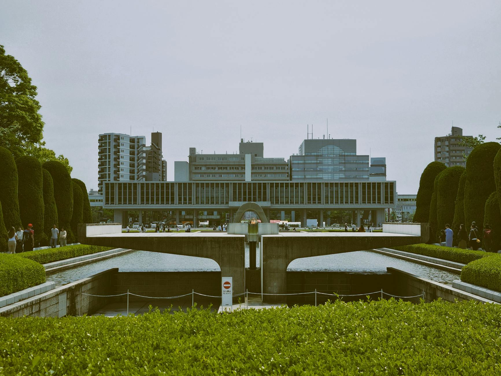 Aga Khan Museum Toronto formal park gardens reflecting pools landscape