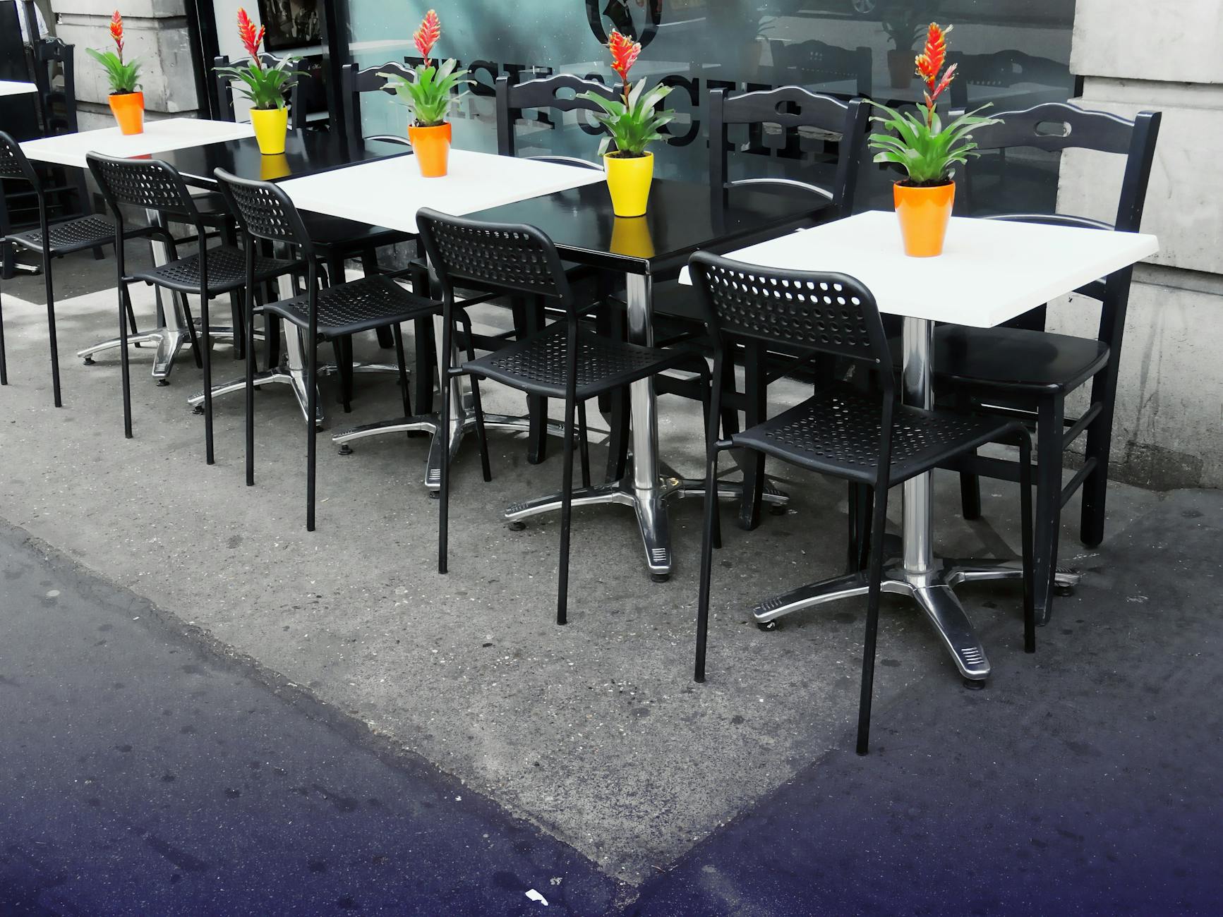 Little Italy Toronto Cafe Diplomatico patio with diners