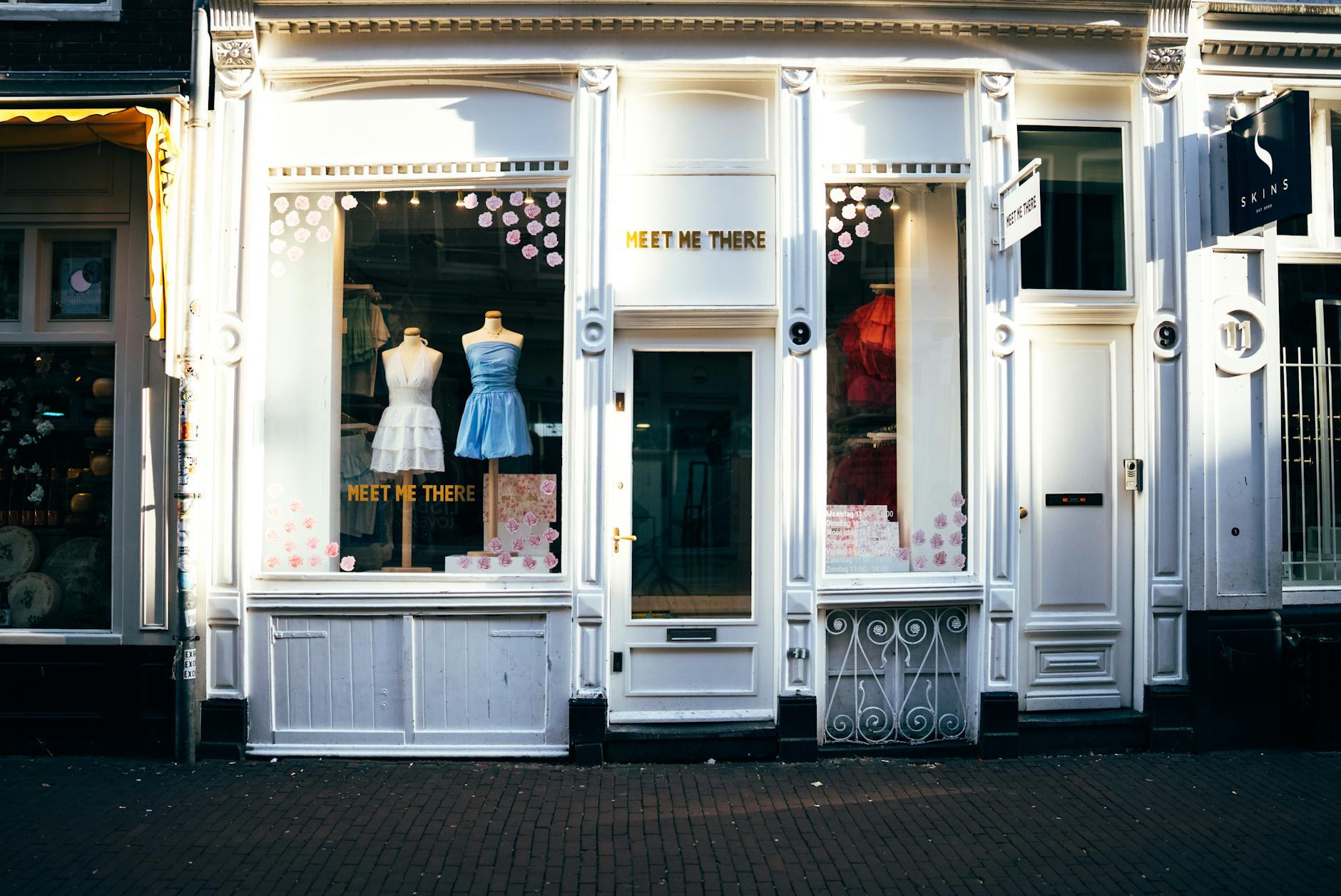 Luxury shopping Toronto Bloor Street designer boutique storefront elegant