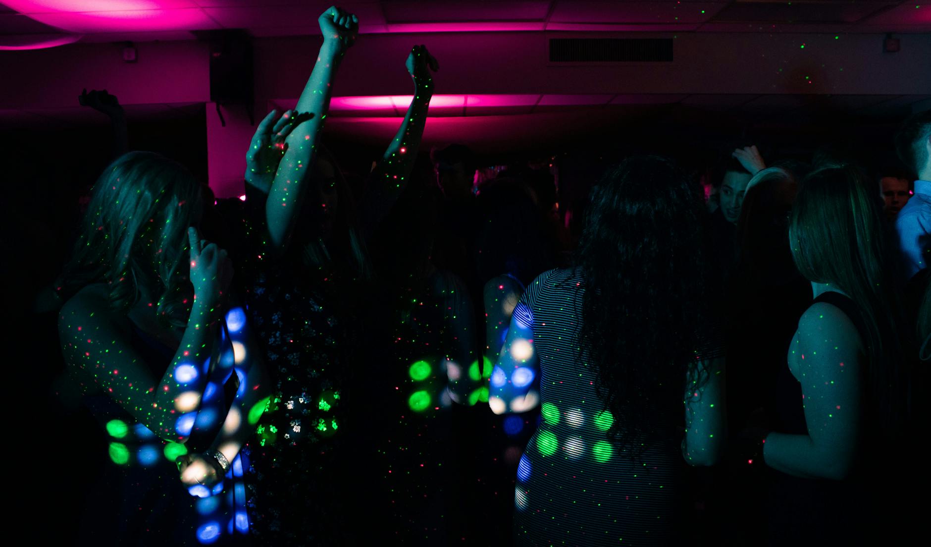 Toronto nightclubs dance floor crowd lights nightlife