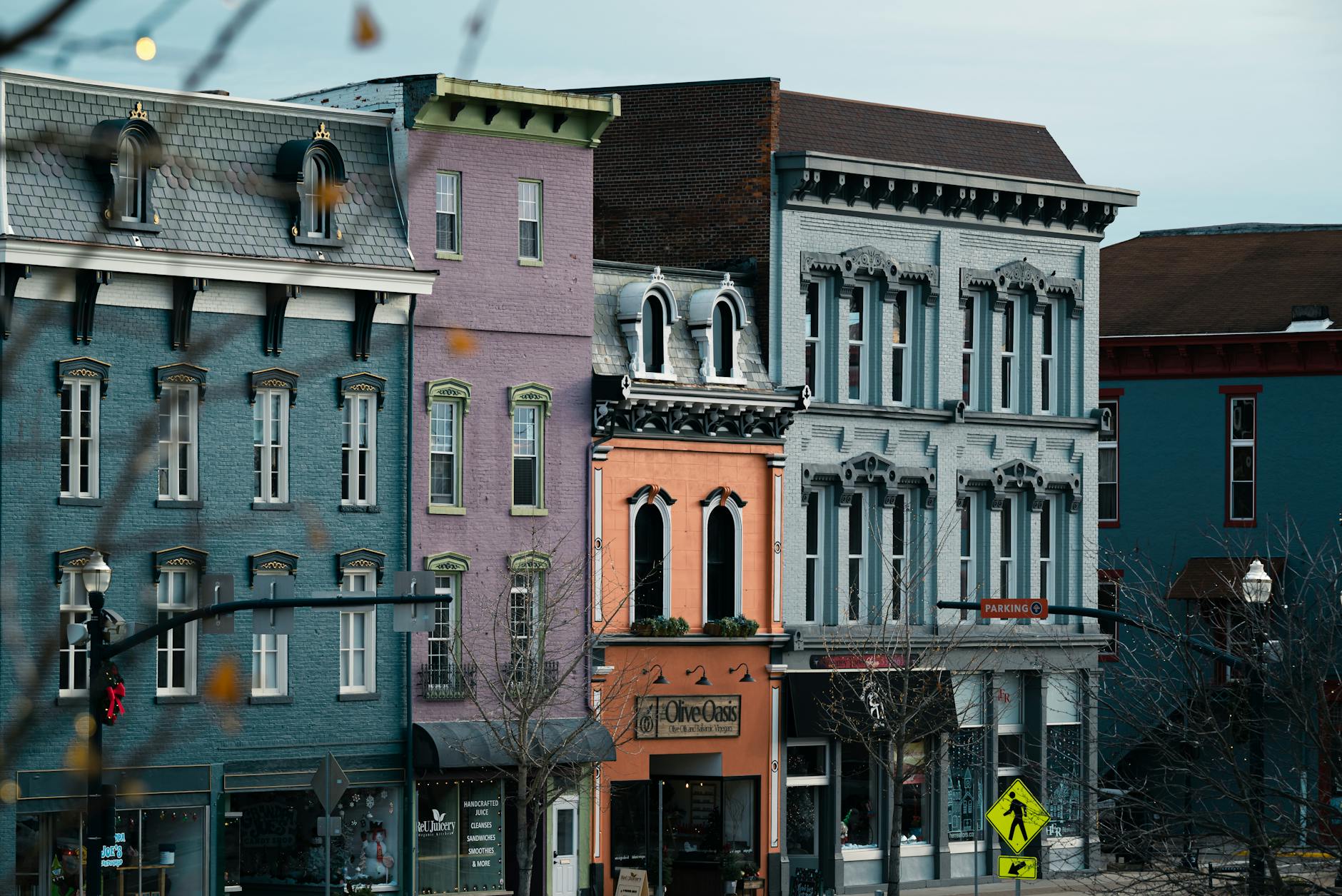 Stratford Ontario downtown historic Victorian buildings