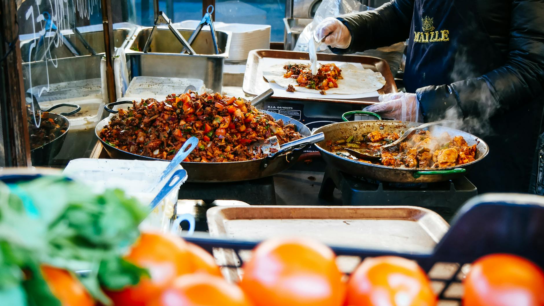 Toronto food markets vendor stalls with prepared food