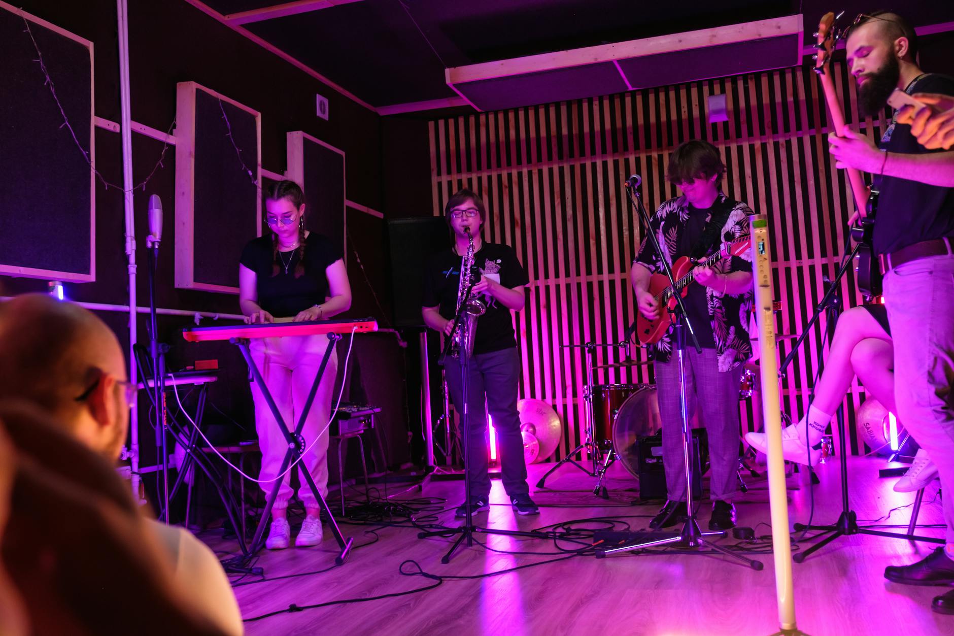 Toronto music scene indie venue band performing intimate stage