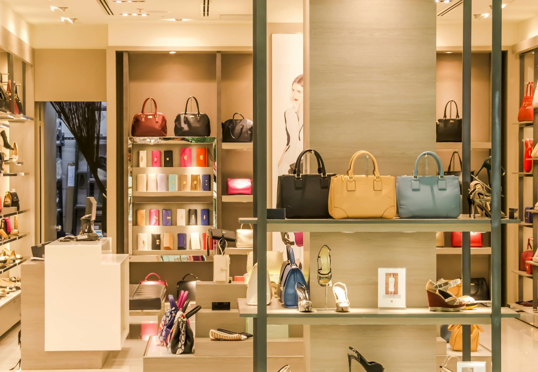 Vintage stores Toronto consignment boutique designer bag display