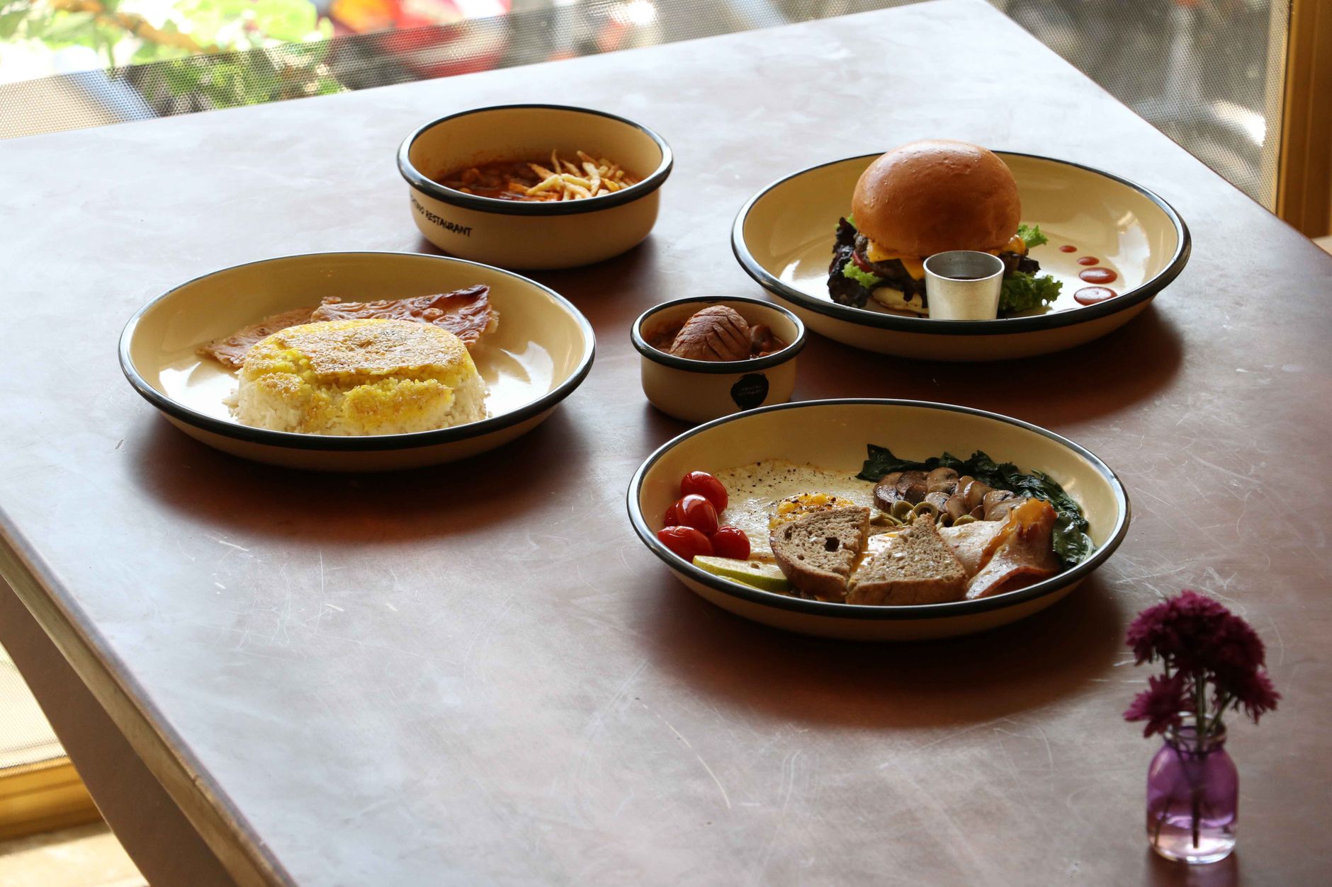 family restaurants toronto brunch spread